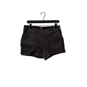 Spanx women's black shorts size large